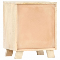 Szafka nocna, 40x30x50 cm, lite drewno mango