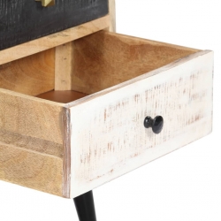 Szafka pod TV, 115 x 30 x 47 cm, lite drewno mango
