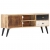Szafka pod TV, 115 x 30 x 47 cm, lite drewno mango