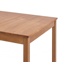 Stół do jadalni, miodowy brąz, 180 x 90 x 73 cm, drewno sosnowe