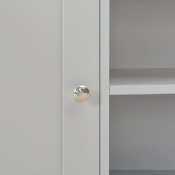Szafka pod TV, szara, 95 x 39 x 58 cm