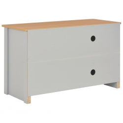 Szafka pod TV, szara, 95 x 39 x 58 cm
