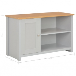 Szafka pod TV, szara, 95 x 39 x 58 cm