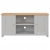 Szafka pod TV, szara, 120 x 39 x 58 cm