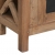 Szafka pod TV, 3 szuflady, 120x30x40 cm, lite drewno mahoniowe