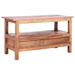 Szafka pod TV, 90 x 40 x 50 cm, lite drewno z odzysku