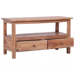 Szafka pod TV, 90 x 40 x 50 cm, lite drewno z odzysku