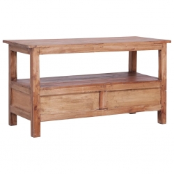 Szafka pod TV, 90 x 40 x 50 cm, lite drewno z odzysku