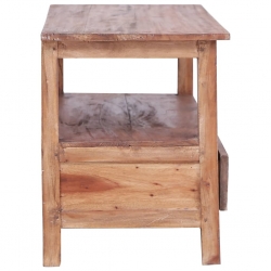 Szafka pod TV, 90 x 40 x 50 cm, lite drewno z odzysku
