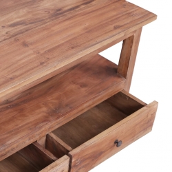 Szafka pod TV, 90 x 40 x 50 cm, lite drewno z odzysku