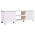 Szafka pod TV, antyczna biel, 115 x 30 x 40 cm, drewno