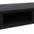 Stolik konsola, czarny, 110 x 45 x 76 cm, drewniany