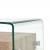 Stolik kawowy, przezroczysty, 98 x 45 x 31 cm, szkło hartowane