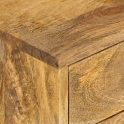 Szafka pod TV, 110 x 35 x 40 cm, lite drewno mango