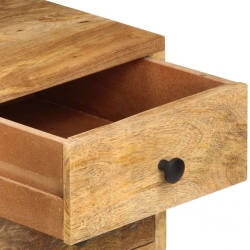Szafka pod TV, 110 x 35 x 40 cm, lite drewno mango