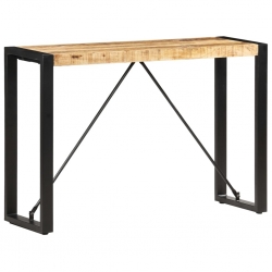 Stolik typu konsola, 110 x 35 x 76 cm, lite drewno mango