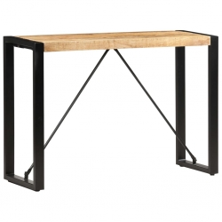 Stolik typu konsola, 110 x 35 x 76 cm, lite drewno mango