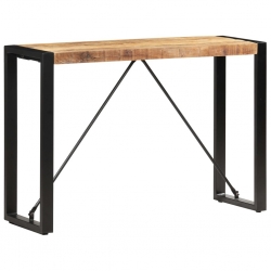 Stolik typu konsola, 110 x 35 x 76 cm, lite drewno mango