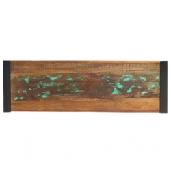Stolik typu konsola, 110 x 35 x 76 cm, lite drewno z odzysku