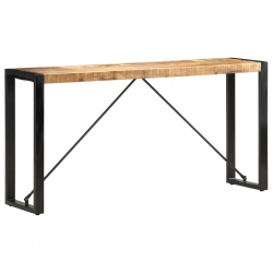 Stolik typu konsola, 150 x 35 x 76 cm, lite drewno mango