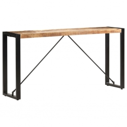 Stolik typu konsola, 150 x 35 x 76 cm, lite drewno mango