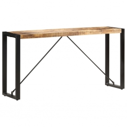 Stolik typu konsola, 150 x 35 x 76 cm, lite drewno mango
