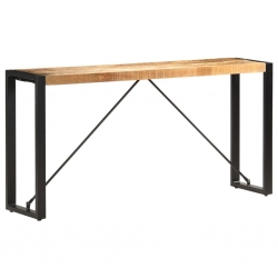 Stolik typu konsola, 150 x 35 x 76 cm, lite drewno mango