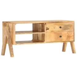 Szafka pod telewizor, 97x35x47 cm, lite drewno mango