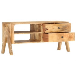 Szafka pod telewizor, 97x35x47 cm, lite drewno mango
