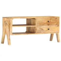 Szafka pod telewizor, 97x35x47 cm, lite drewno mango