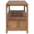 Szafka pod TV, 120 x 30 x 40 cm, lite drewno tekowe