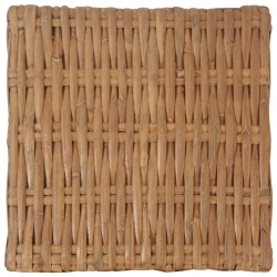 Stolik kawowy, 47 x 47 x 28 cm, naturalny rattan
