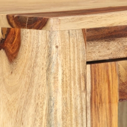 4-częściowa meblościanka pod TV, lite drewno sheesham