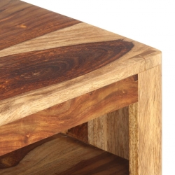 4-częściowa meblościanka pod TV, lite drewno sheesham