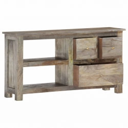Szafka pod TV, 110x30x55 cm, lite drewno mango
