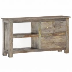 Szafka pod TV, 110x30x55 cm, lite drewno mango