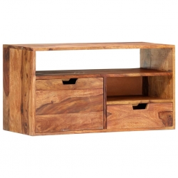 Szafka pod TV, 80 x 30 x 42 cm, lite drewno sheesham