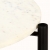 Stolik kawowy, biały, 60x60x35 cm, kamień o teksturze marmuru