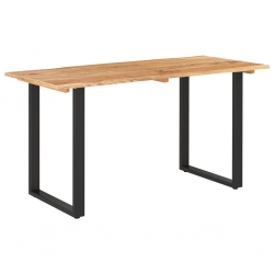 Stół jadalniany, 140x70x76 cm, lite drewno akacjowe