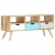 Szafka pod TV, 110 x 35 x 48 cm, lite drewno mango
