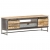 Szafka pod TV, 120x30x40 cm, lite drewno mango