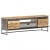Szafka pod TV, 120x30x40 cm, lite drewno mango