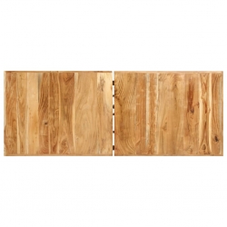 Stolik barowy, 180x70x107 cm, lite drewno akacjowe