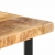 Stolik barowy, 120x58x107 cm, surowe drewno mango