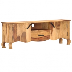 Szafka pod TV, 115x30x42 cm, lite drewno sheesham