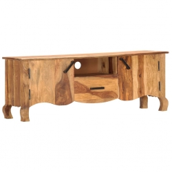 Szafka pod TV, 115x30x42 cm, lite drewno sheesham
