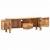 Szafka pod TV, 115x30x42 cm, lite drewno sheesham