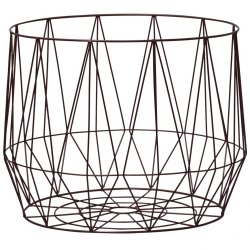 Stoliki kawowe, 2 szt., miedziane