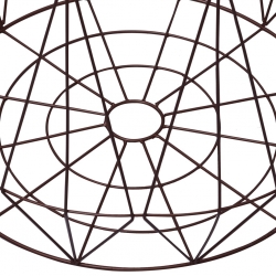 Stoliki kawowe, 2 szt., miedziane