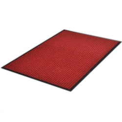 Wycieraczka, czerwona, 120 x 220 cm, PVC